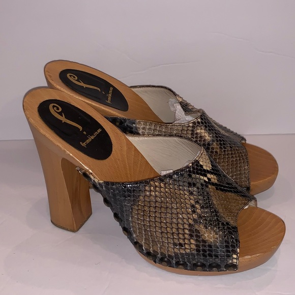 Fortuna Valentino Sandals with Heel 9.5 - Picture 4 of 7
